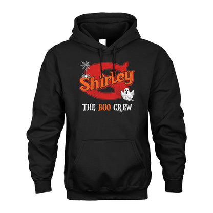 The Boo Crew Halloween Custom Name Shirt SHIRLEY M1-22