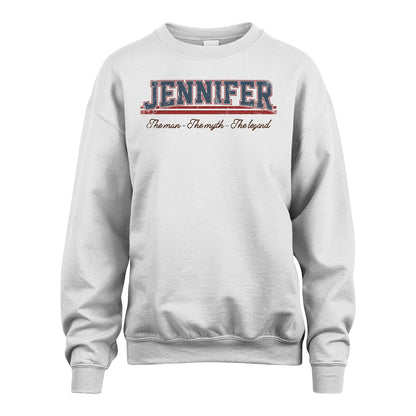 The Man The Myth The Legend Vintage Shirt JENNIFER M1-6