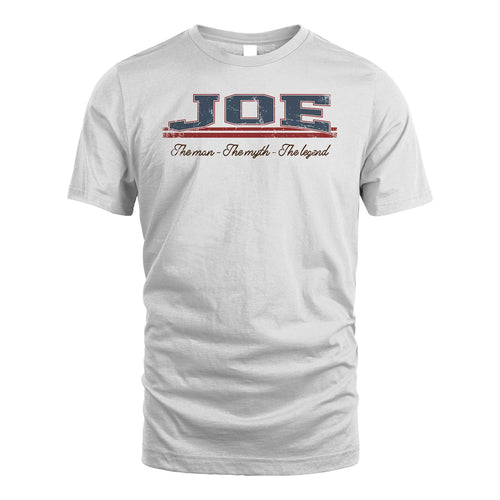 The Man The Myth The Legend Vintage Shirt JOE M1-6