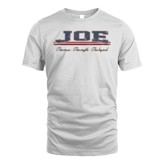 The Man The Myth The Legend Vintage Shirt JOE M1-6