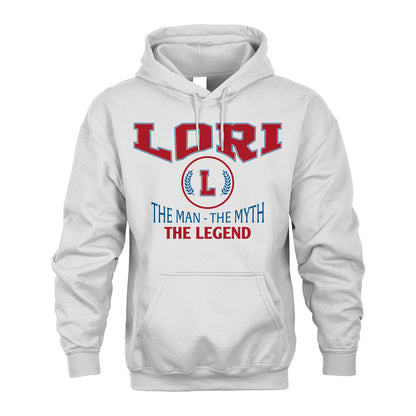 The Man The Myth The Legend Jet Style Shirt LORI M1-9