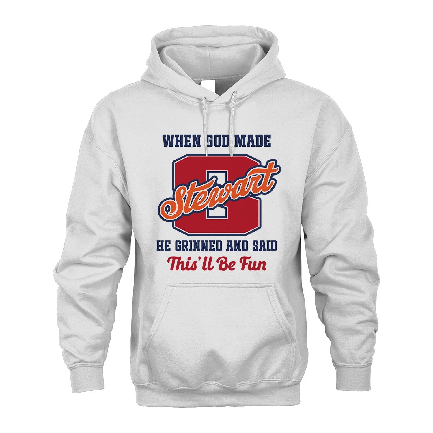 God Made Your Name Custom Shirt STEWART M1-16