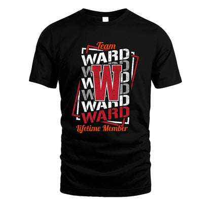 Team Your Name Lifetime Member Sporty Shirt WARD M1-25