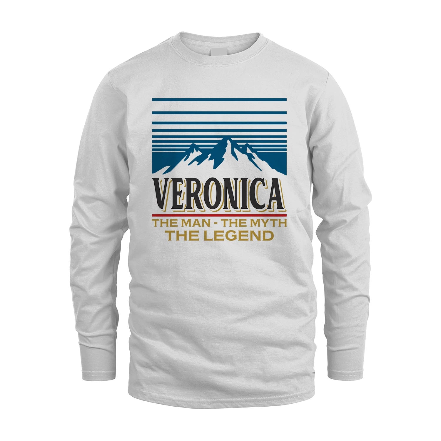 The Man The Myth The Legend Vintage Mountain Shirt VERONICA M1-19