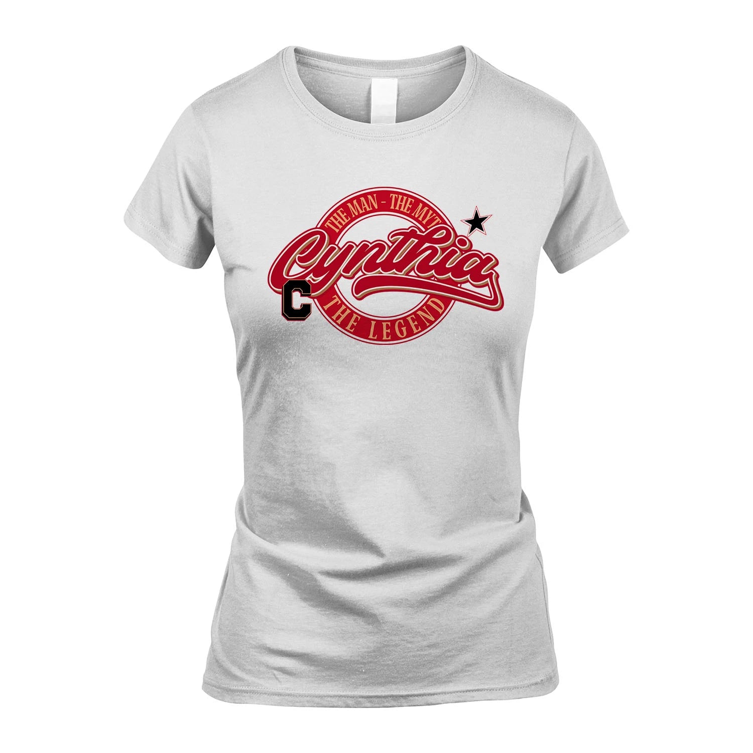 The Man The Myth The Legend Sporty Shirt CYNTHIA M1-14