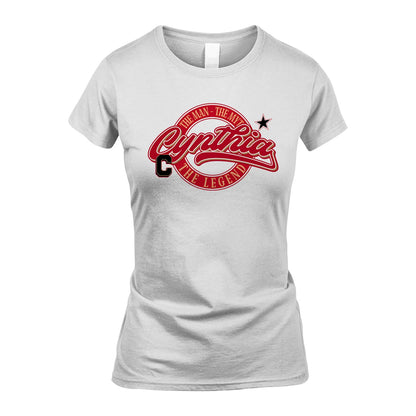 The Man The Myth The Legend Sporty Shirt CYNTHIA M1-14