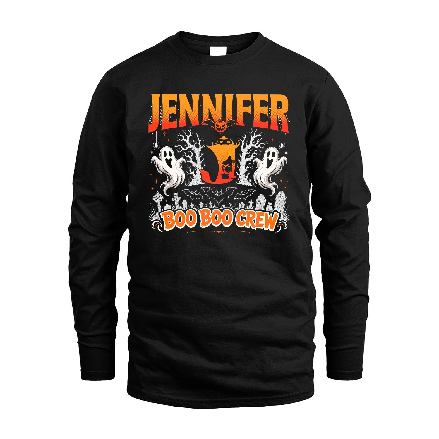 Boo Boo Crew Halloween Custom Name Shirt JENNIFER M1-28