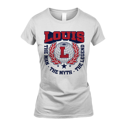 The Man The Myth The Legend Logo Shirt LOUIS M1-30