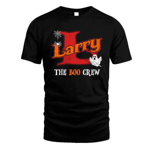 The Boo Crew Halloween Custom Name Shirt LARRY M1-22