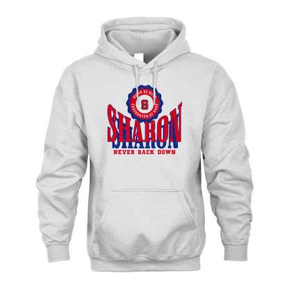 Your Name Never Back Down Shirt SHARON M1-33