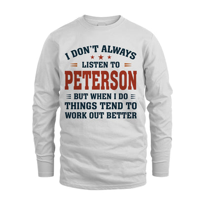 I Don't Always Listen To... PETERSON M1-2