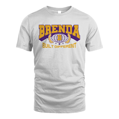 Your Name Built Different Sporty Shirt BRENDA M1-32
