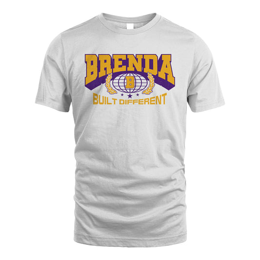 Your Name Built Different Sporty Shirt BRENDA M1-32