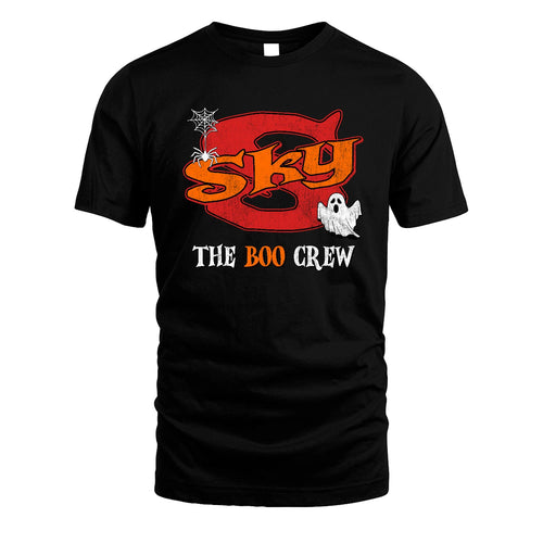 The Boo Crew Halloween Custom Name Shirt SKY M1-22