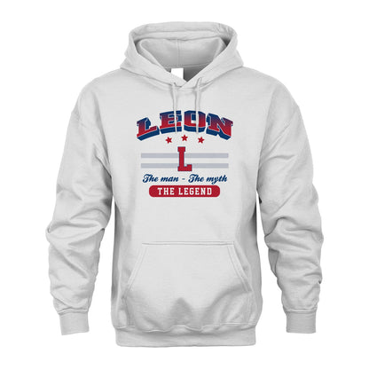 The Man The Myth The Legend With Your Name Shirt LEON M1-35