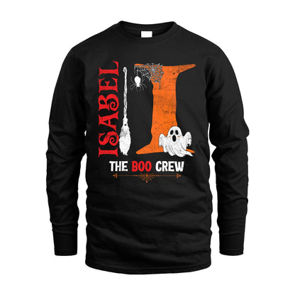 The Boo Crew Halloween With Your Name Shirt ISABEL M1-23
