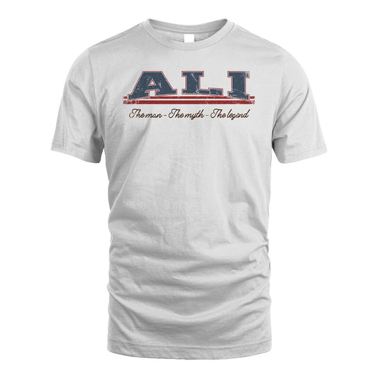 The Man The Myth The Legend Vintage Shirt ALI M1-6