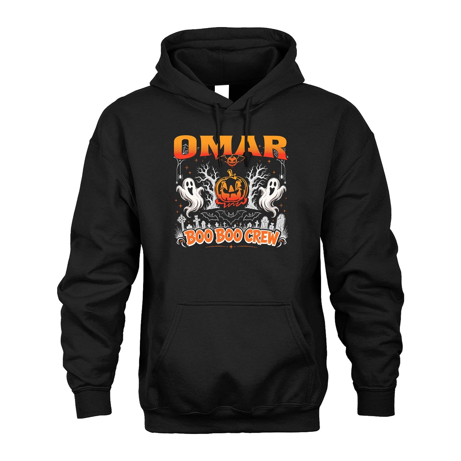 Boo Boo Crew Halloween Custom Name Shirt OMAR M1-28