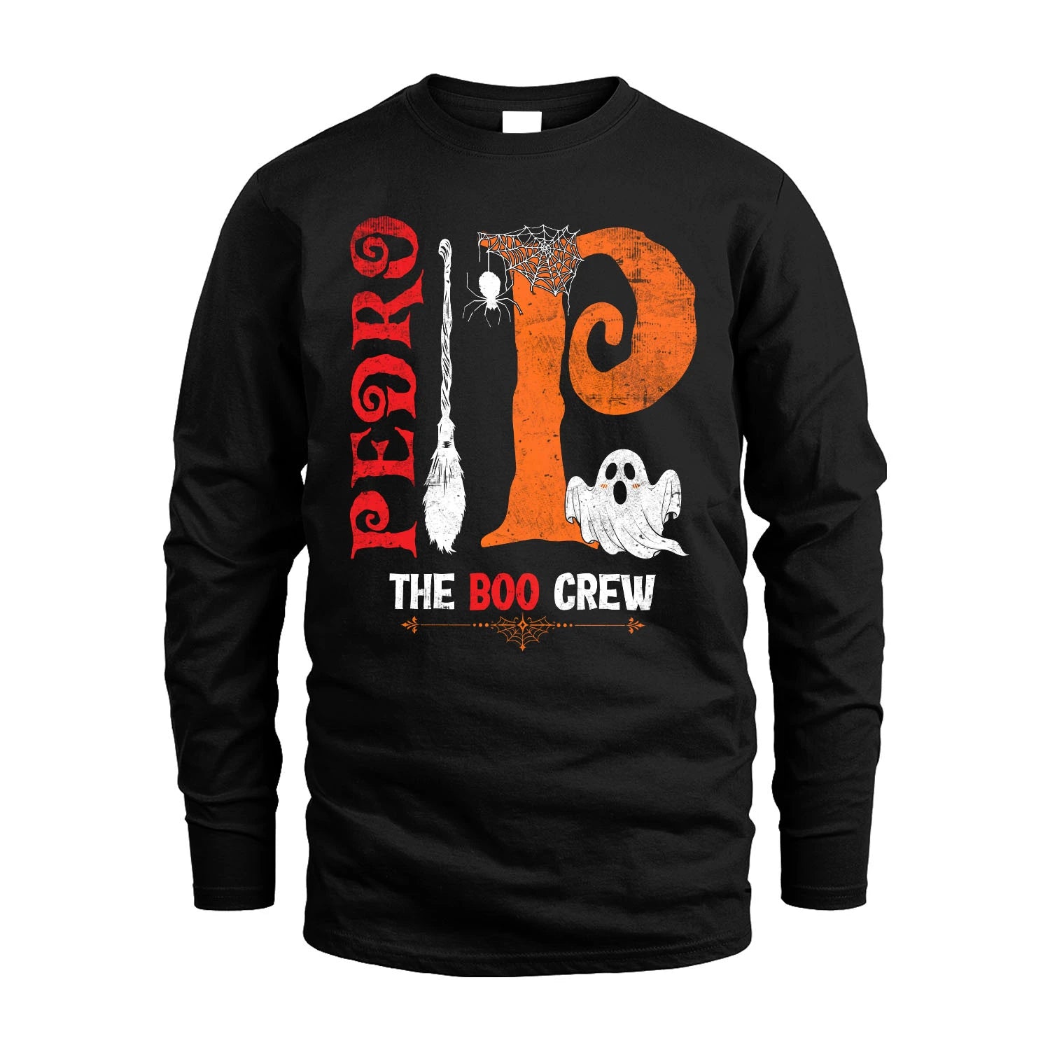 The Boo Crew Halloween With Your Name Shirt PEDRO M1-23