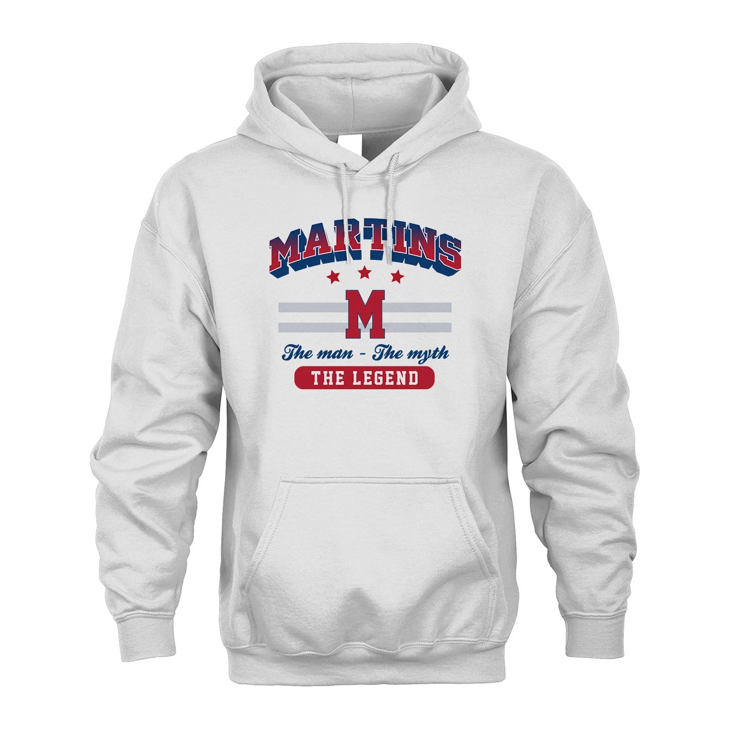 The Man The Myth The Legend With Your Name Shirt MARTINS M1-35