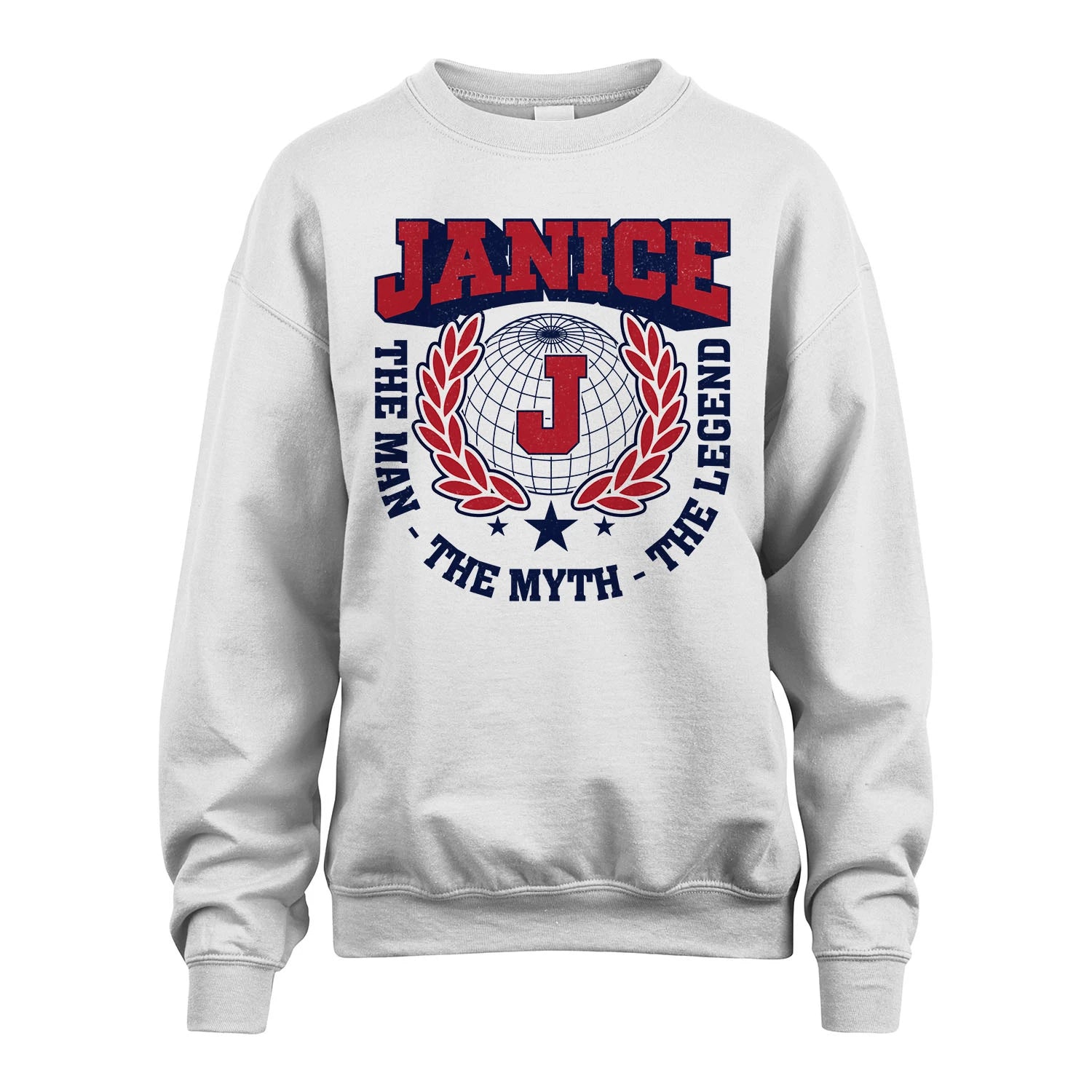 The Man The Myth The Legend Logo Shirt JANICE M1-30