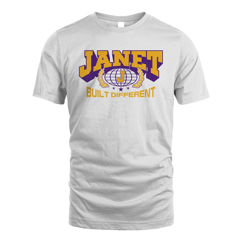 Your Name Built Different Sporty Shirt JANET M1-32