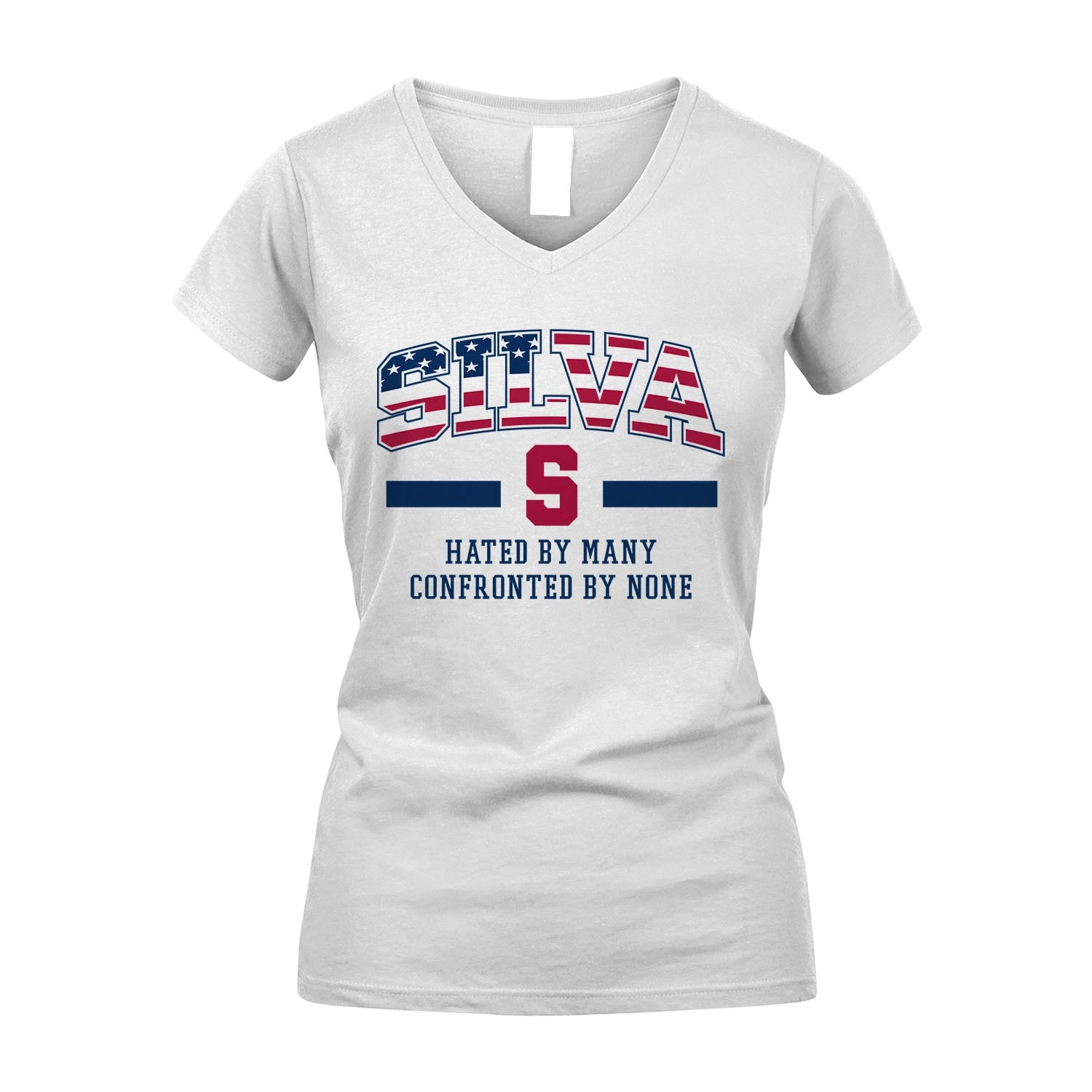 Hated By Many Confronted By None America Shirt SILVA M1-10