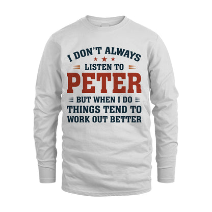 I Don't Always Listen To... PETER M1-2