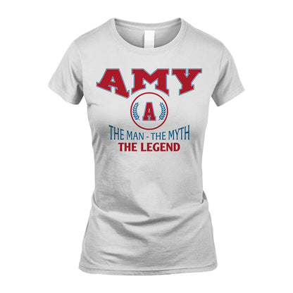 The Man The Myth The Legend Jet Style Shirt AMY M1-9