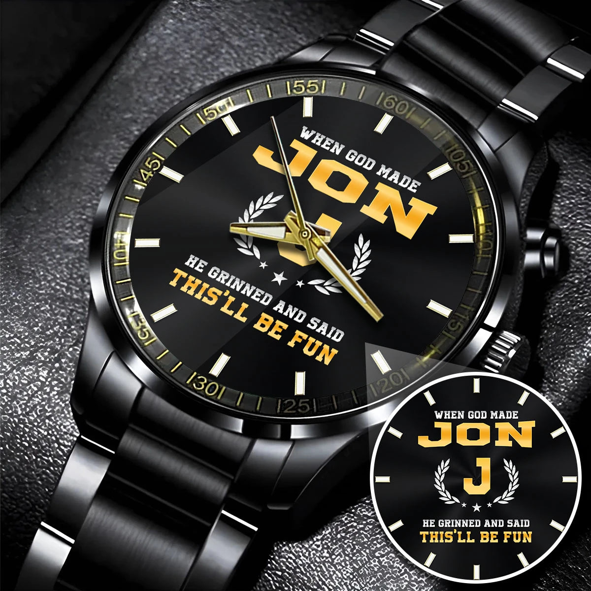 When God Made He Grinned And Said This'll Be Fun Watch JON M1-W7