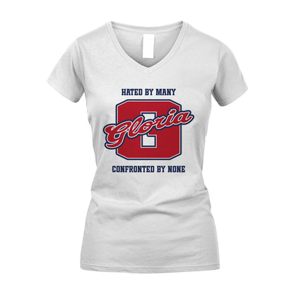 Hated By Many Confronted By None Personalized Name Shirt GLORIA M1-8