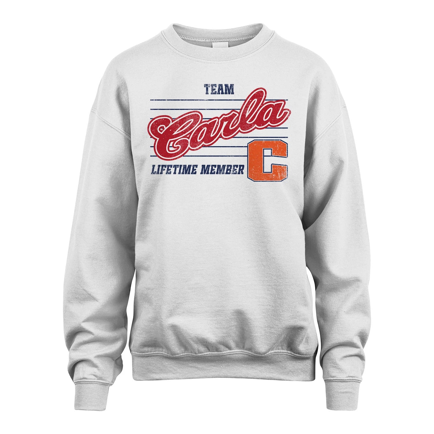 Team Your Name Lifetime Member Vintage Shirt CARLA M1-24