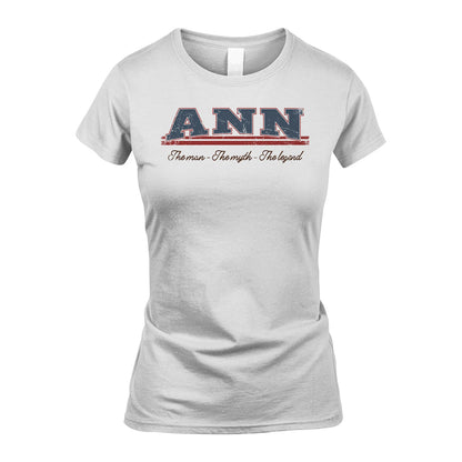 The Man The Myth The Legend Vintage Shirt ANN M1-6