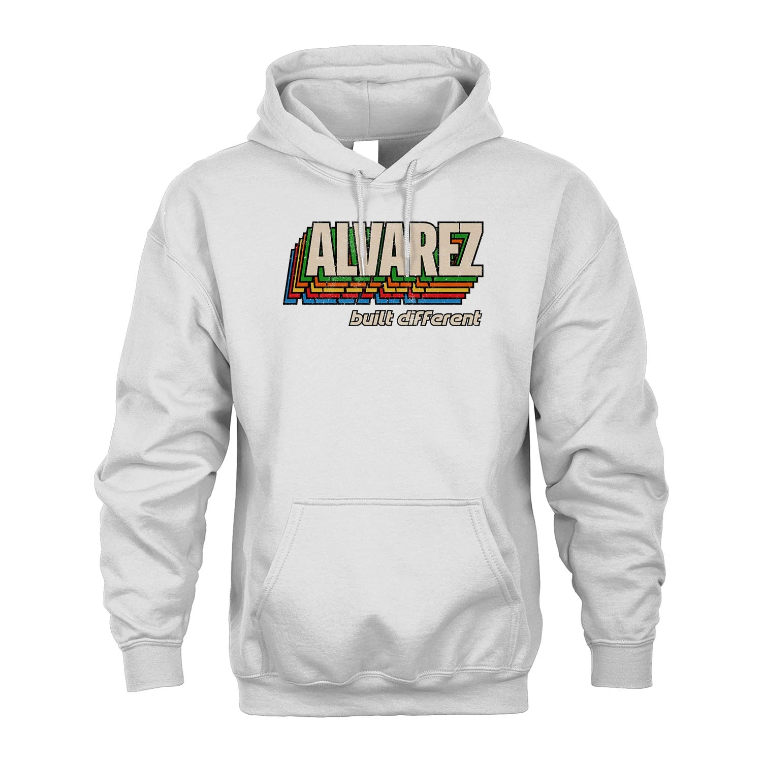 Your Name Built Different Retro Shirt ALVAREZ M1-26