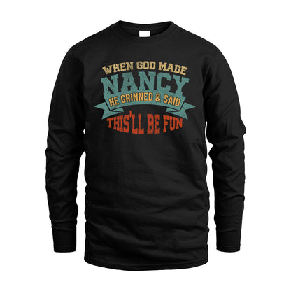 The Man The Myth The Legend Sporty Shirt NANCY M1-15