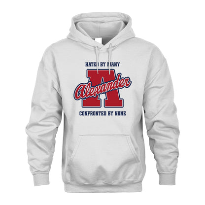 Hated By Many Confronted By None Personalized Name Shirt ALEXANDER M1-8