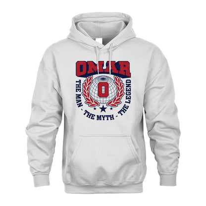 The Man The Myth The Legend Logo Shirt OMAR M1-30