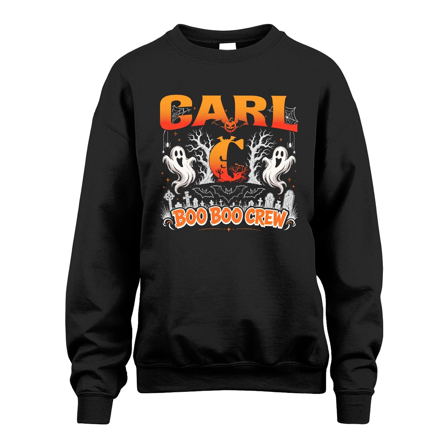 Boo Boo Crew Halloween Custom Name Shirt CARL M1-28
