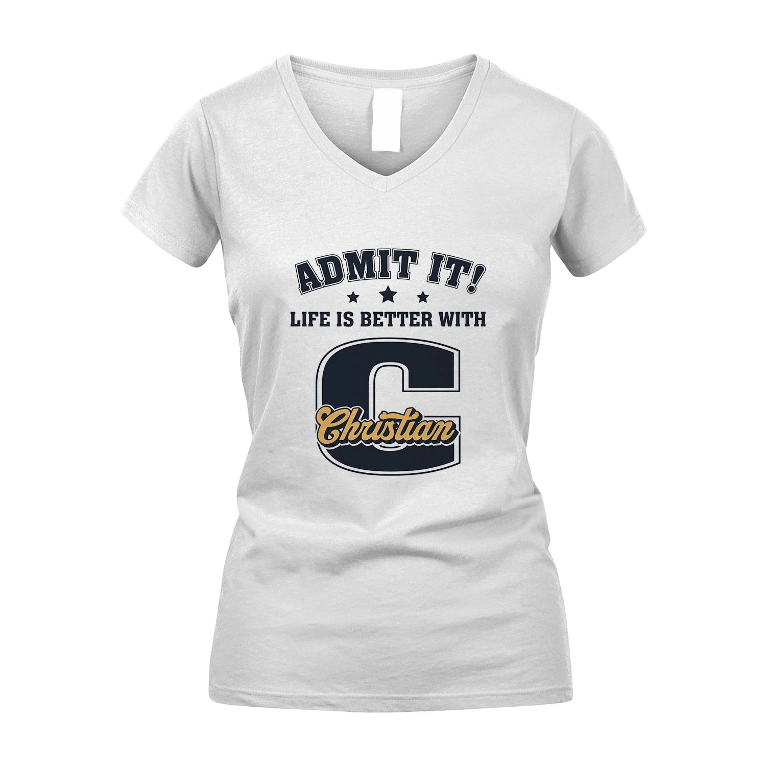 Life Is Better With Your Name Shirt CHRISTIAN M1-17