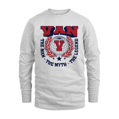 The Man The Myth The Legend Logo Shirt VAN M1-30