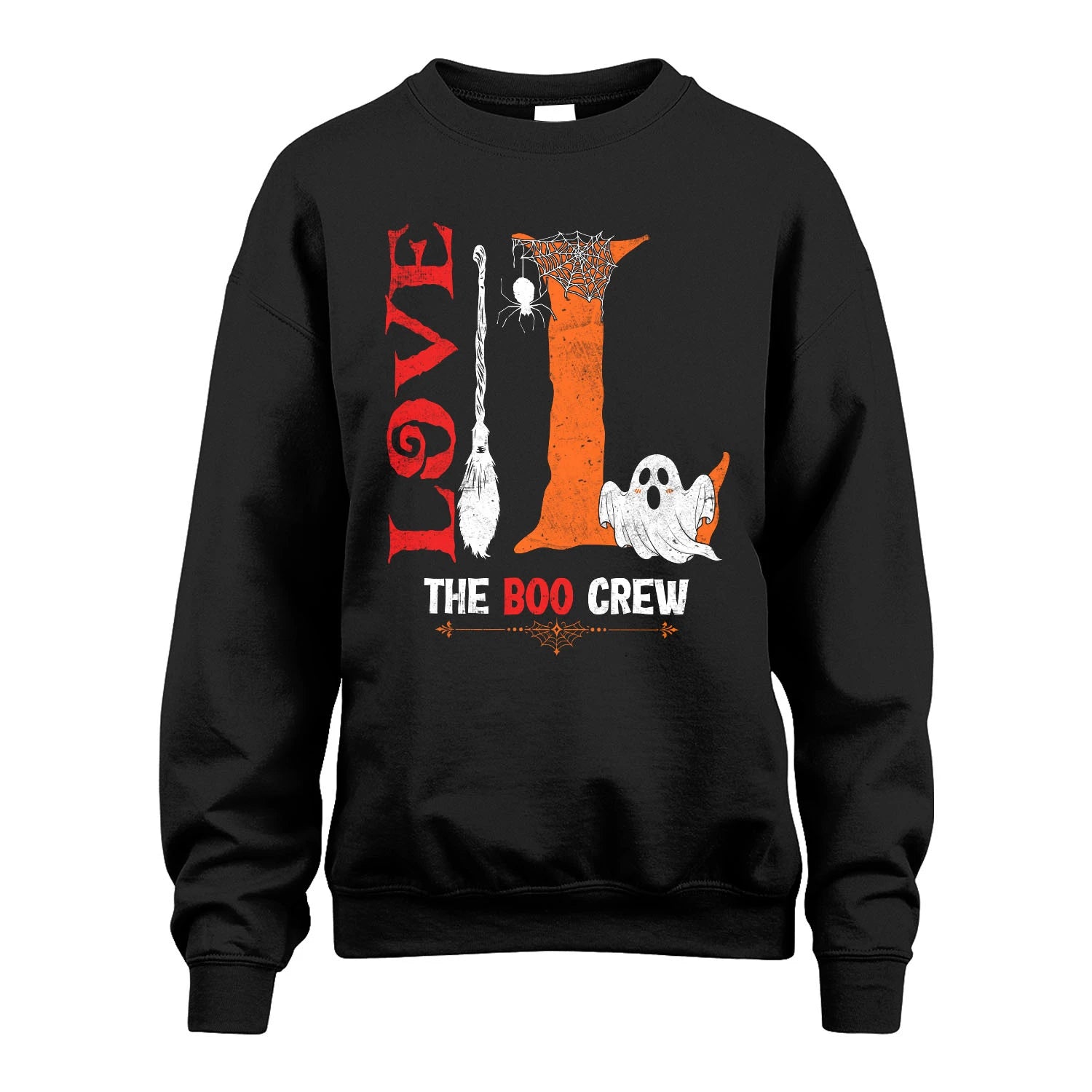 The Boo Crew Halloween With Your Name Shirt LOVE M1-23
