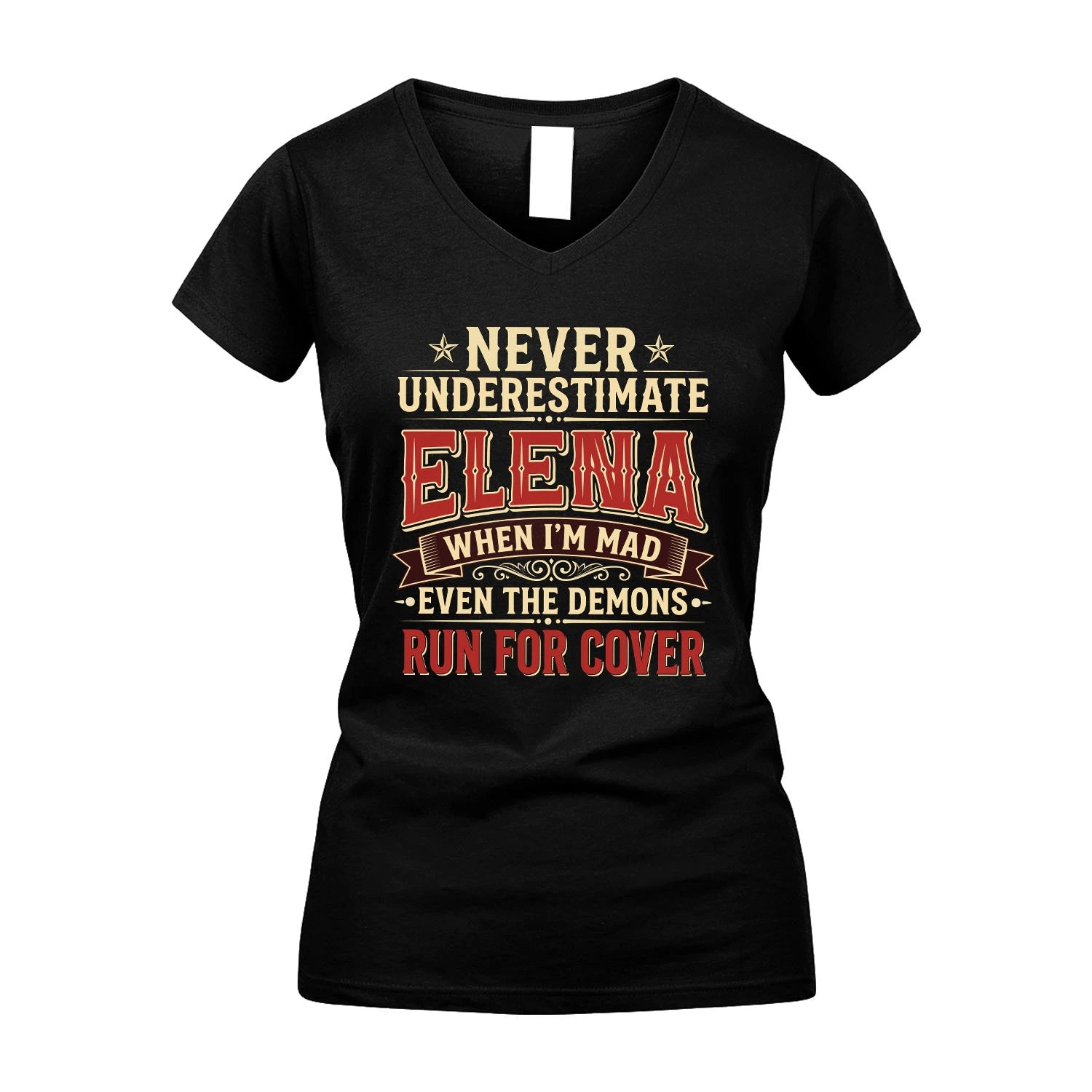 Never Underestimate When I'm Mad Shirt ELENA M1-4