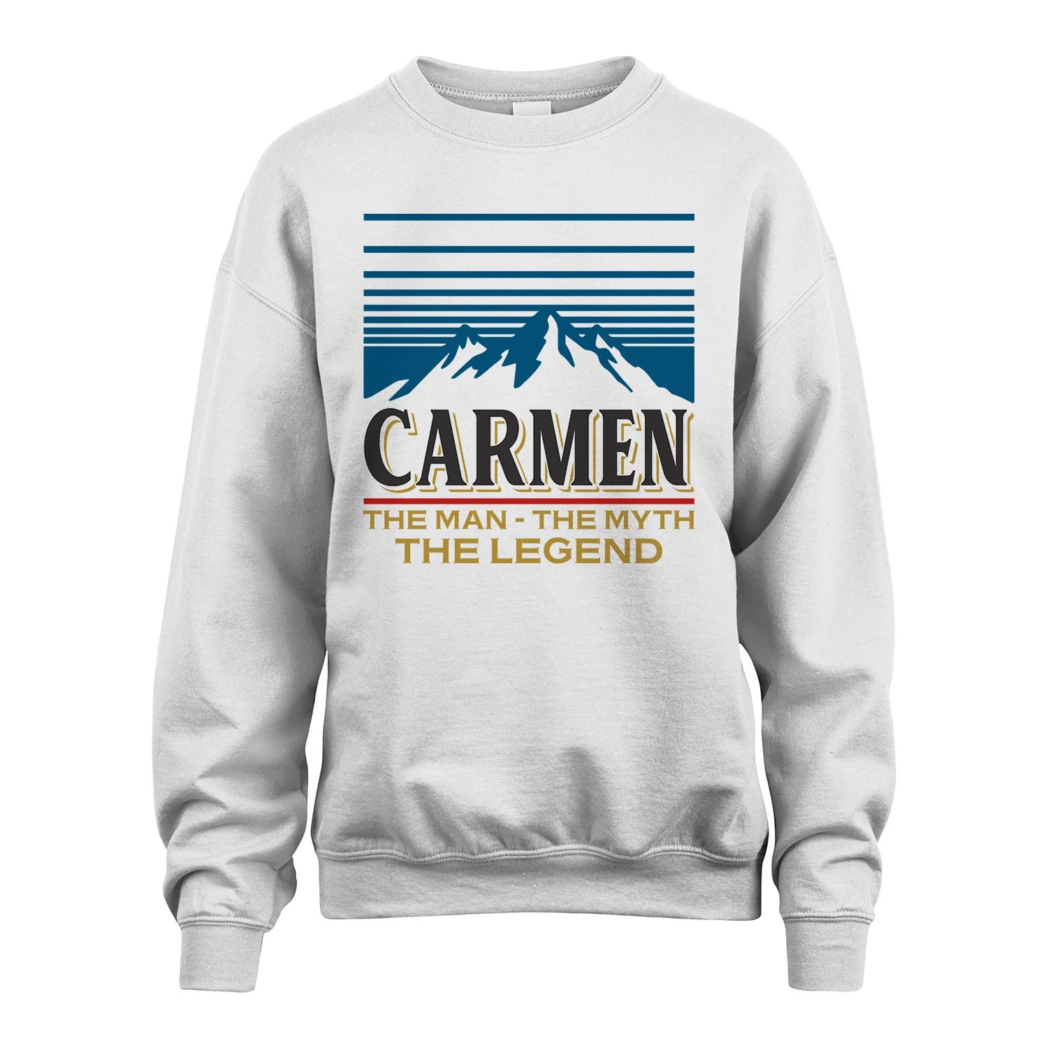 The Man The Myth The Legend Vintage Mountain Shirt CARMEN M1-19