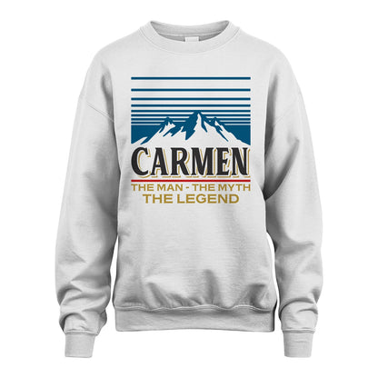 The Man The Myth The Legend Vintage Mountain Shirt CARMEN M1-19