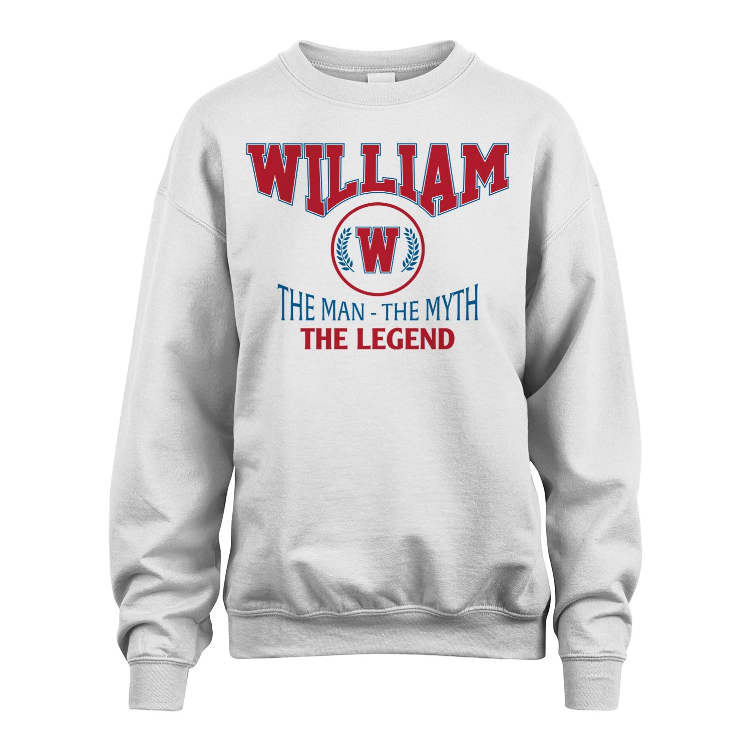 The Man The Myth The Legend Jet Style Shirt WILLIAM M1-9