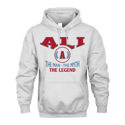 The Man The Myth The Legend Jet Style Shirt ALI M1-9
