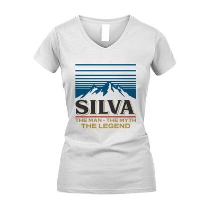 The Man The Myth The Legend Vintage Mountain Shirt SILVA M1-19