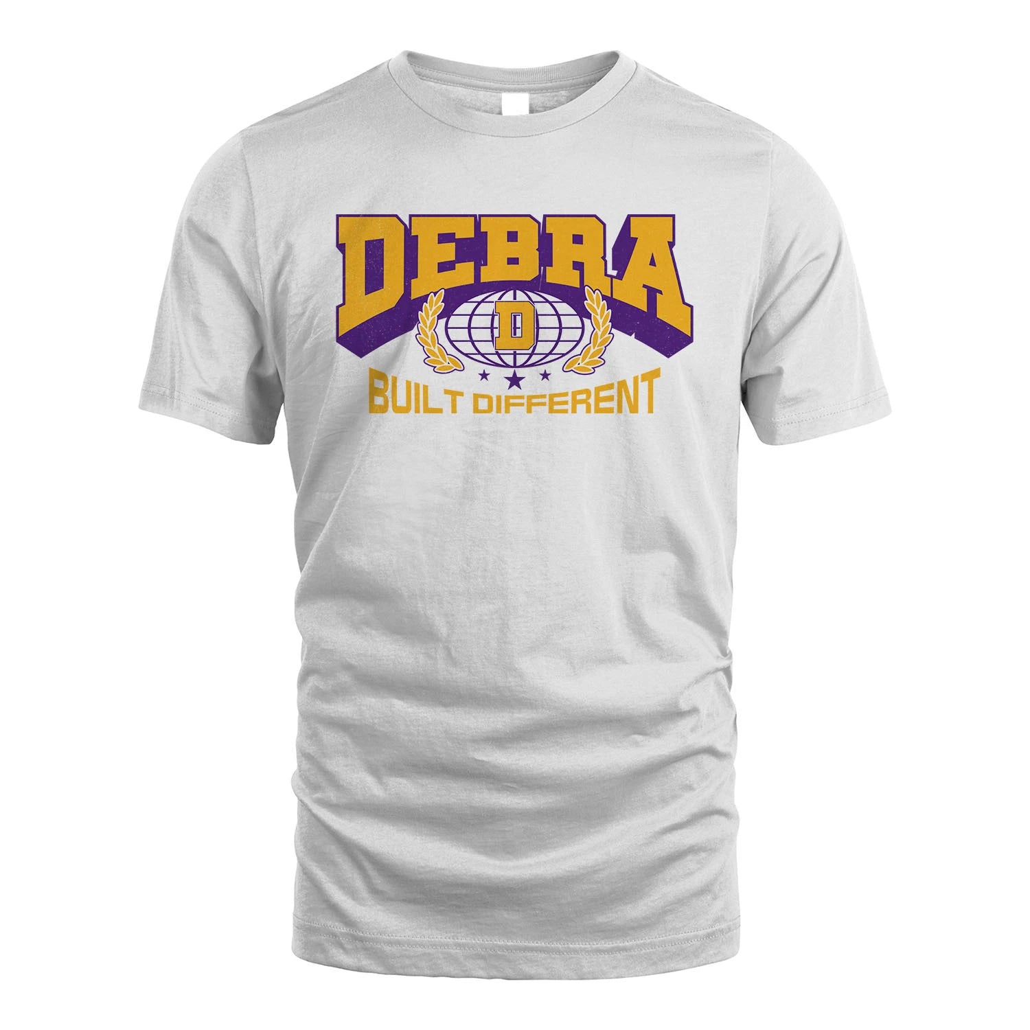 Your Name Built Different Sporty Shirt DEBRA M1-32