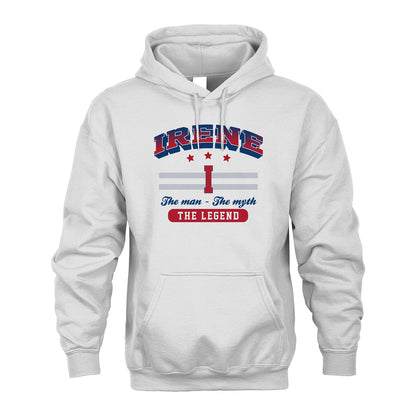 The Man The Myth The Legend With Your Name Shirt IRENE M1-35
