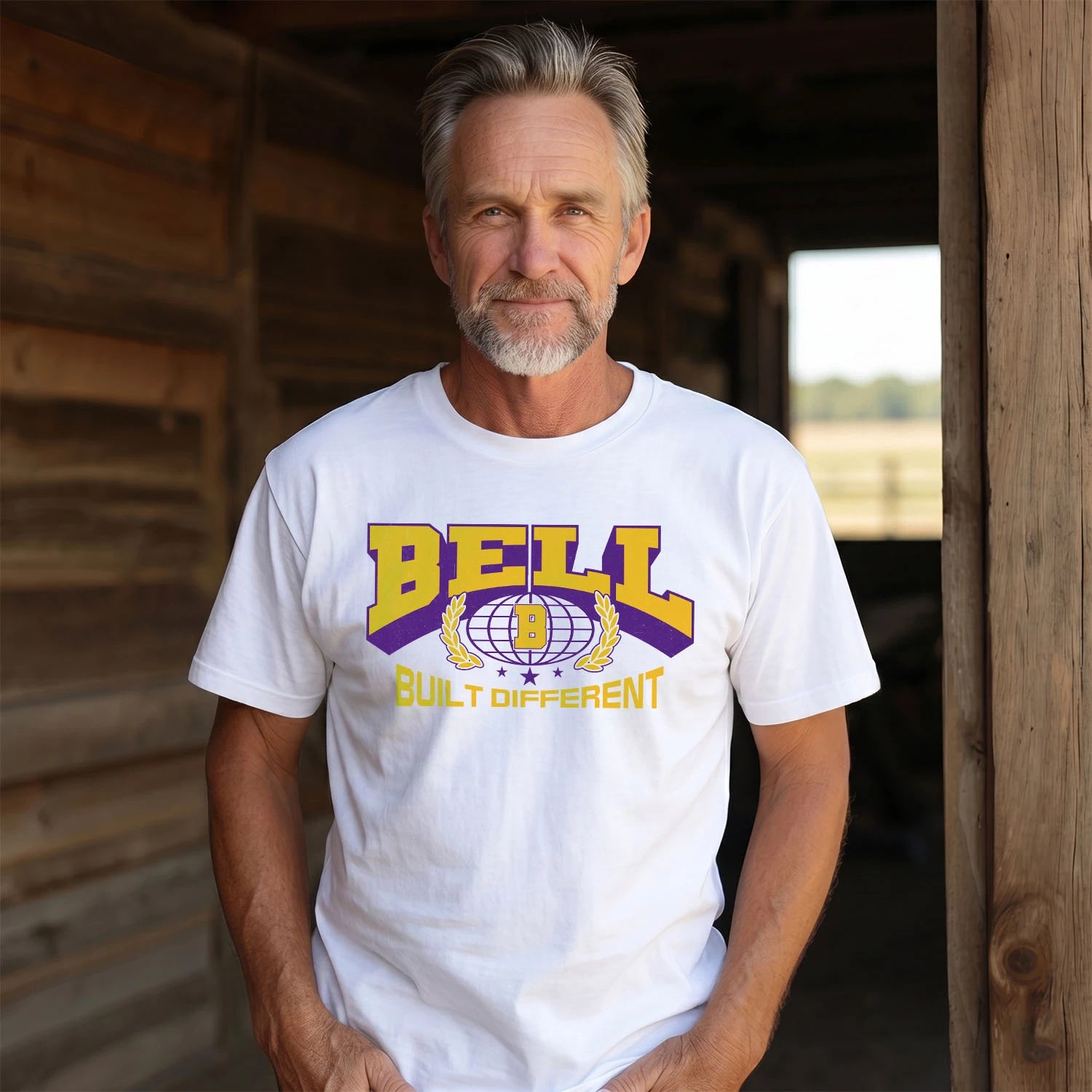 Your Name Built Different Sporty Shirt BELL M1-32